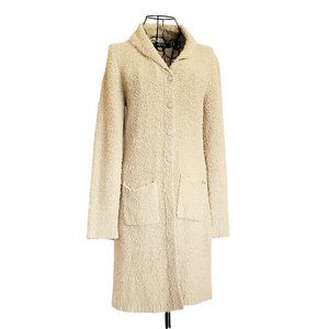 Women's Sweater Tan Cardigan Coat